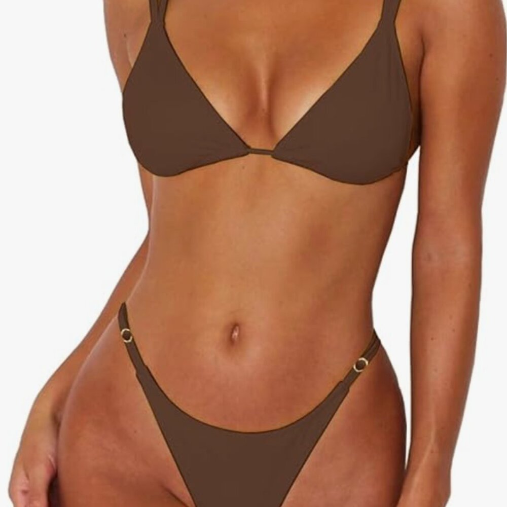 Women's Sexy Thong Bottom Bikini - Picture 2 of 2